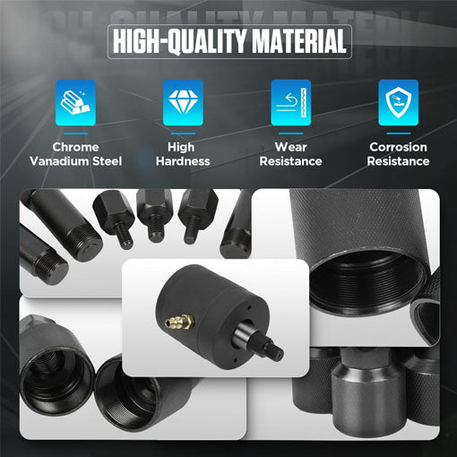 Universal Pneumatic Diesel Fuel Injector Puller Tool Kit