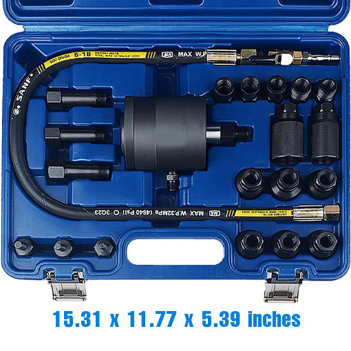 Universal Pneumatic Diesel Fuel Injector Puller Tool Kit