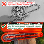 Universal Portable Chainsaw Chain Box