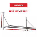 Wall-Mounted Folding Tire Storage Rack-6