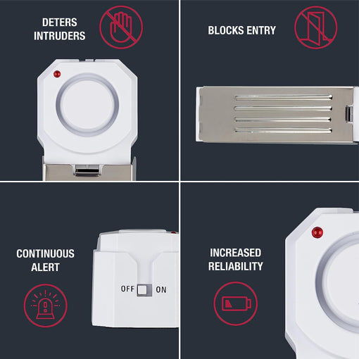 Wedge Door Stop Security Alarm