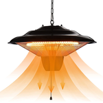1500W Electric Hanging Patio Heater