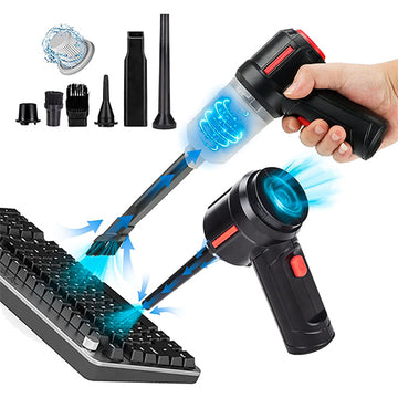 Mini Air Duster & Vacuum Keyboard Cleaner