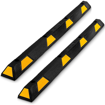 72" Heavy Duty Rubber Parking Curb