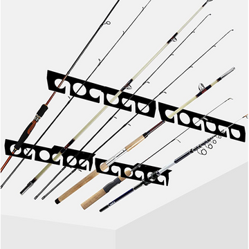 Wall & Ceiling Fishing Rod Rack