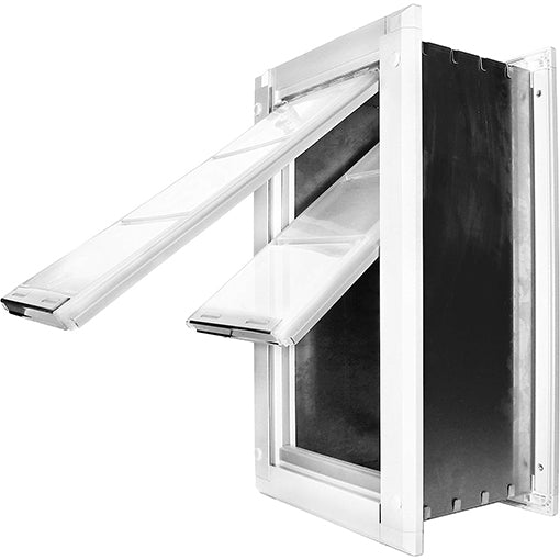 Wall Mounted Double Flap Pet Door