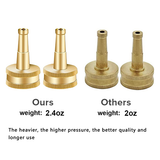 Brass Jet Nozzle with Shut-off Valve