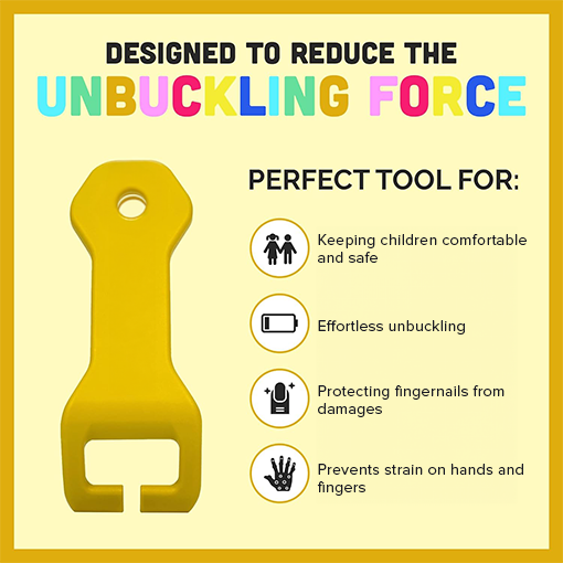 Car Seat Buckle Release Aid