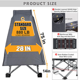 Folding Camping Cot & Pad