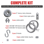 Garage Door Cable & Pulley Kit