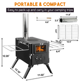 Portable Wood Burning Stove