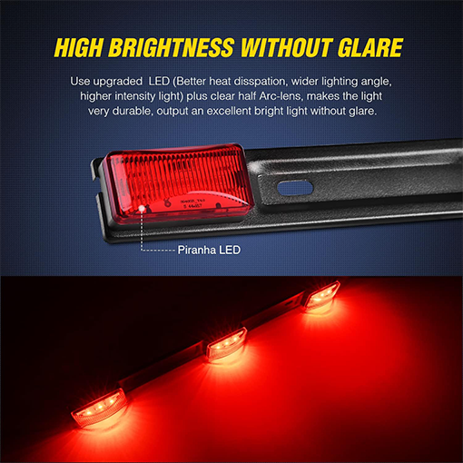 Red Tail Marker Lights