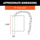 Trailer Coupler Pin & Chain-6