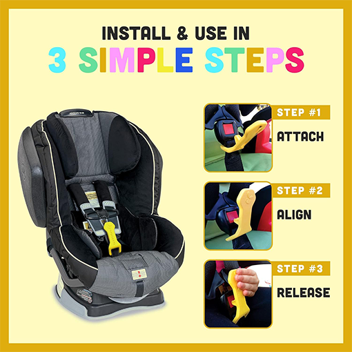Car Seat Buckle Release Aid
