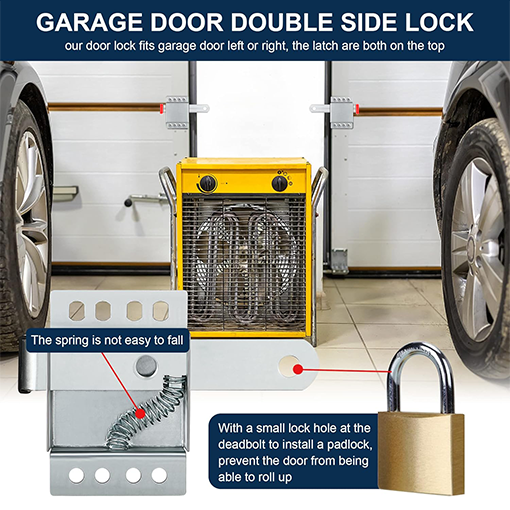 Heavy Duty Garage Deadlock