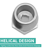 1.5” Helical Tub Drain Extractor