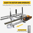 Portable Chainsaw Mill Guide Bar-5