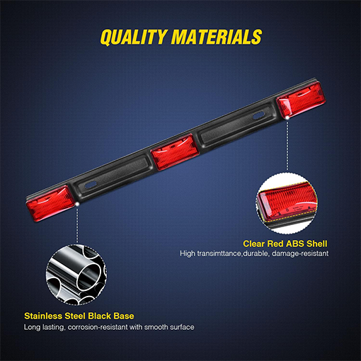 Red Tail Marker Lights