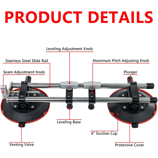Seam Joining Vacuum Suction Cups