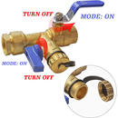 Tankless Water Heater Isolator Valve Kit-5