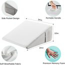 10" Bed Wedge Pillow-5