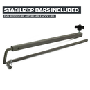 CAT 1 Quick Hitch System with Stabilizer Bar-5