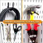 Diverse Accessory Kit For Pegboard