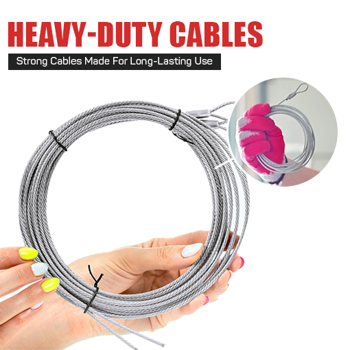 Garage Door Cable & Pulley Kit