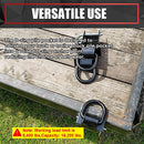 4PCS Heavy Duty D-Ring Stake Pocket-4