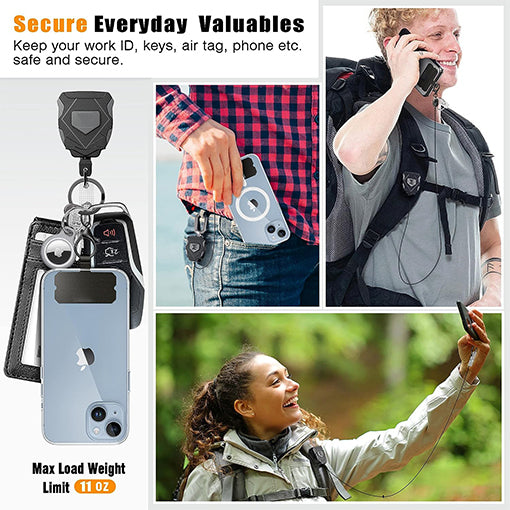 Heavy Duty Retractable Keychain