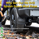 No Drill Splash Guard Mud Flaps-4