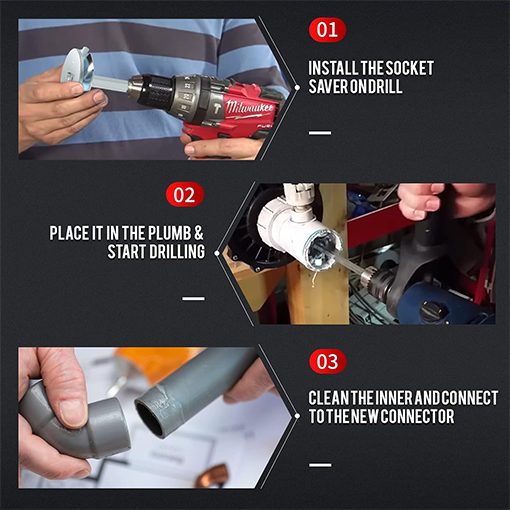 Plumbing Bit Fitting Saver