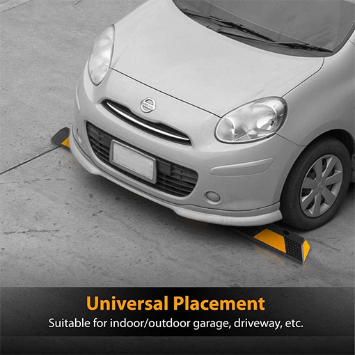 72" Heavy Duty Rubber Parking Curb