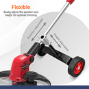 Adjustable String Trimmer Support Wheel-7