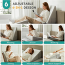 10" Bed Wedge Pillow-7