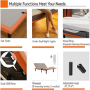 Cozy Adjustable Bed Frame & Mattress-6