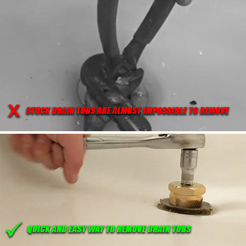 1.5” Helical Tub Drain Extractor