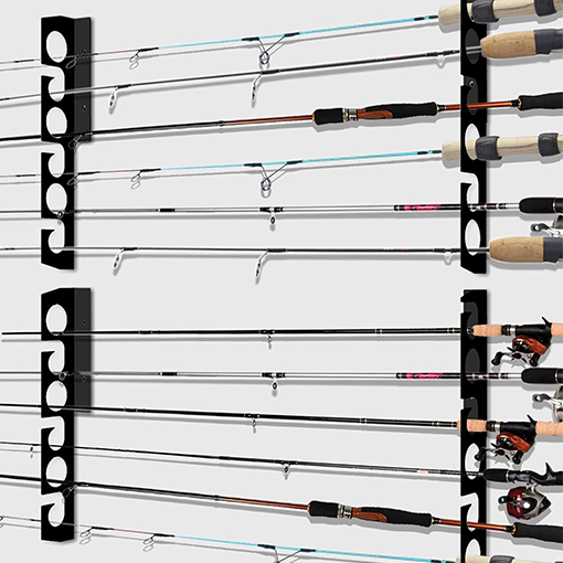 Wall & Ceiling Fishing Rod Rack