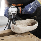 Ball Gouge Angle Grinder Attachment