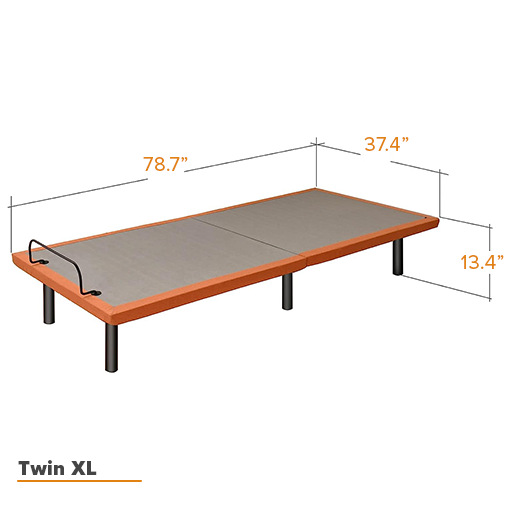 Cozy Adjustable Bed Frame & Mattress