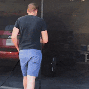 Magnetic Garage Screen Door - 0