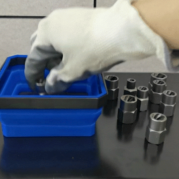 Collapsible Magnetic Parts Tray Set - 0