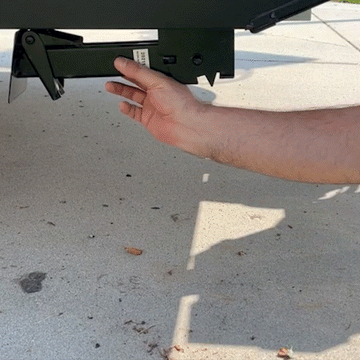 Cargo Trailer Telescopic Stabilizer Jacks - 0