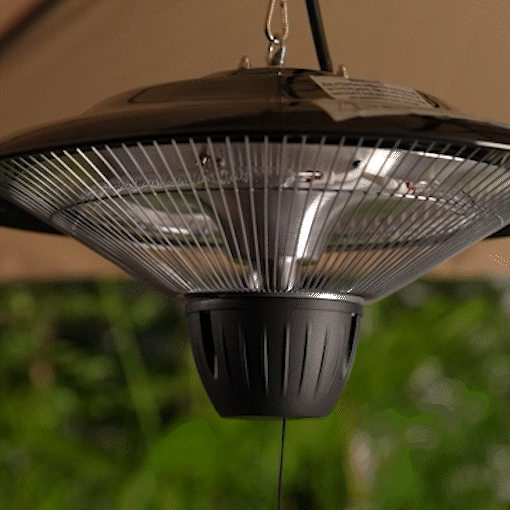 1500W Electric Hanging Patio Heater