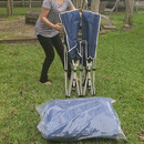 Folding Camping Cot & Pad-2