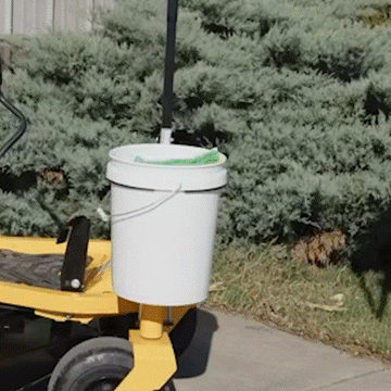 Zero-Turn Mower Bucket Holder - 0