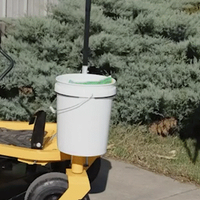 Zero-Turn Mower Bucket Holder - 0