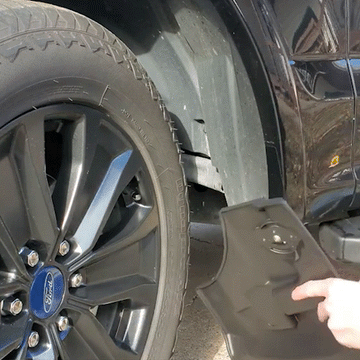No Drill Splash Guard Mud Flaps - 0