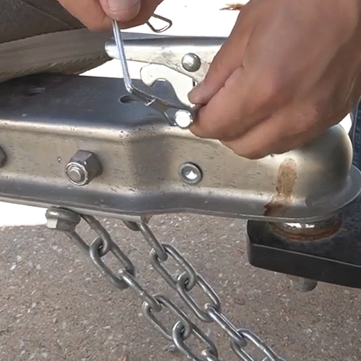 Trailer Coupler Pin & Chain
