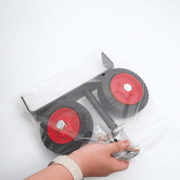 Adjustable String Trimmer Support Wheel - 0